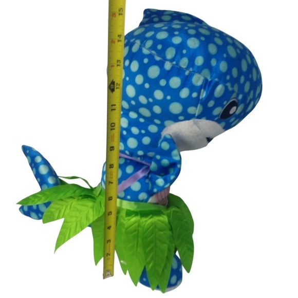 Build-A-Bear Shark Week Plush Hula Outfit Stuffed Animal Toy Blue BAB‎ - Picture 10 of 15